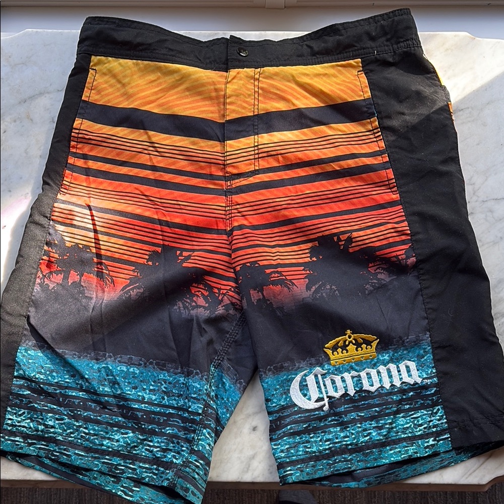 Corona Tropical Vibe Swim Trunks